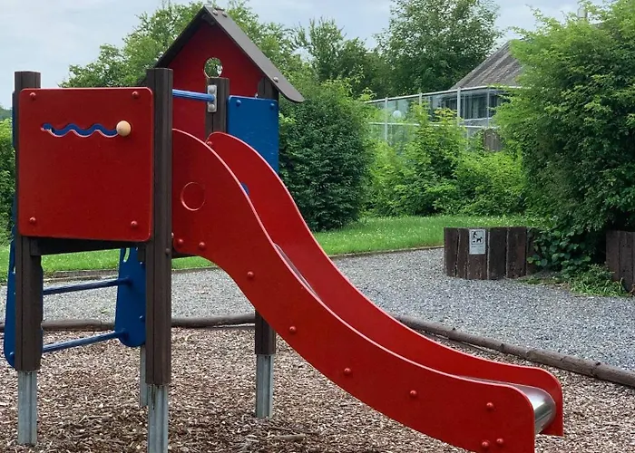 Holiday park Chez Fernand Gezellig Huisdiervrij Te Hotton, Nabij Durbuy Hotton